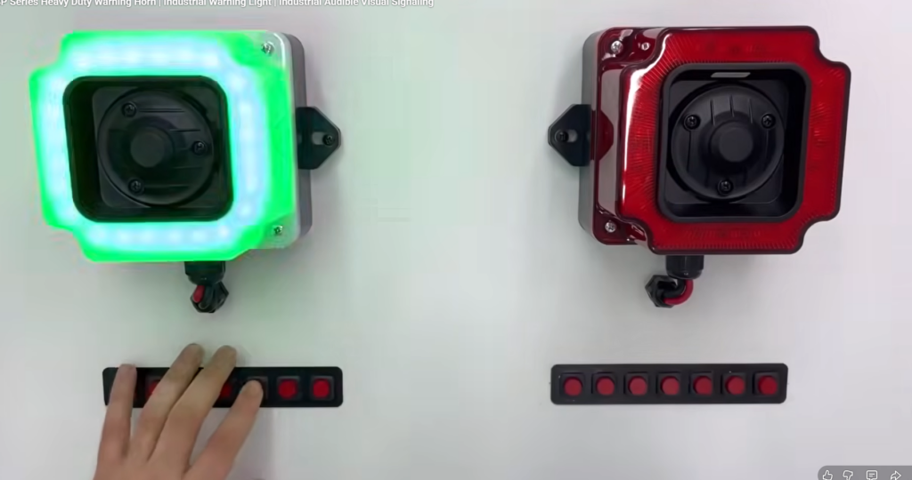 06 — Final Product ESP Series heavy-duty industrial warning light by Mucco Sinyalteknik